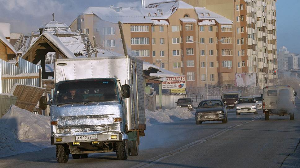 Как якутские водители не поделили дорогу с нефтяниками
