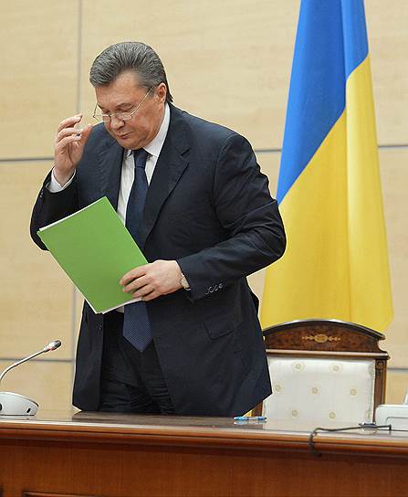 Бывший президент Украины Виктор Янукович 