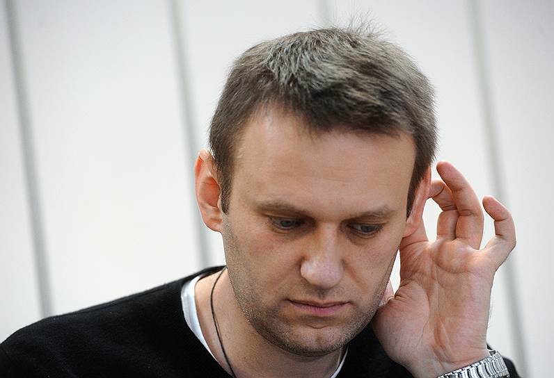 Лидер «Партии прогресса» Алексей Навальный