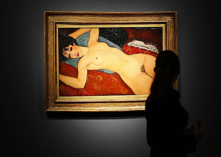 $170,4 млн. Амедео Модильяни «Лежащая обнаженная». Продана на торгах под названием «Муза художника» на аукционе Christie&#39;s в Нью-Йорке 9 ноября 2015 года