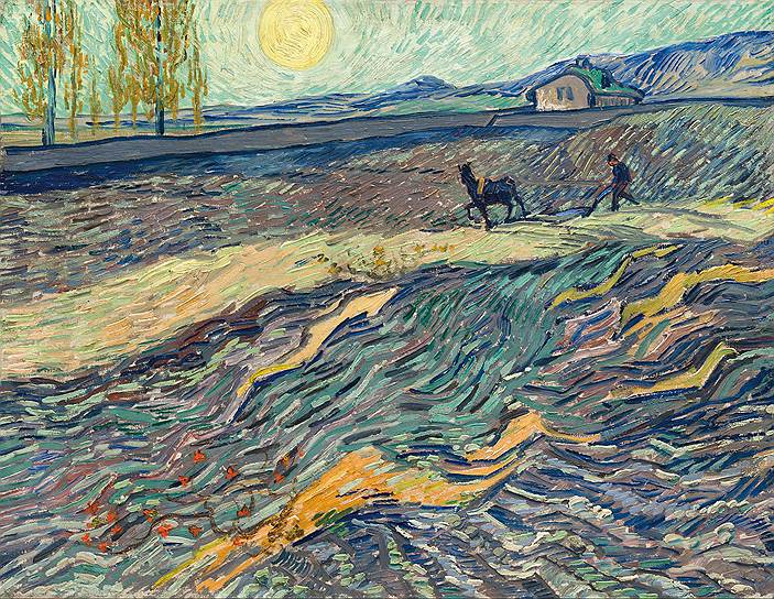 $81,3 млн. Винсент Ван Гог «Вспаханное поле и пахарь». Продана на аукционе Christie&#39;s в Нью-Йорке 13 ноября 2017 года