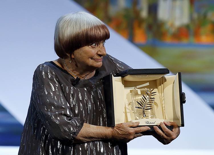 Французский кинорежиссер Аньес Варда получила почетную Золотую пальмовую ветвь за вклад в развитие мирового кинематографа
