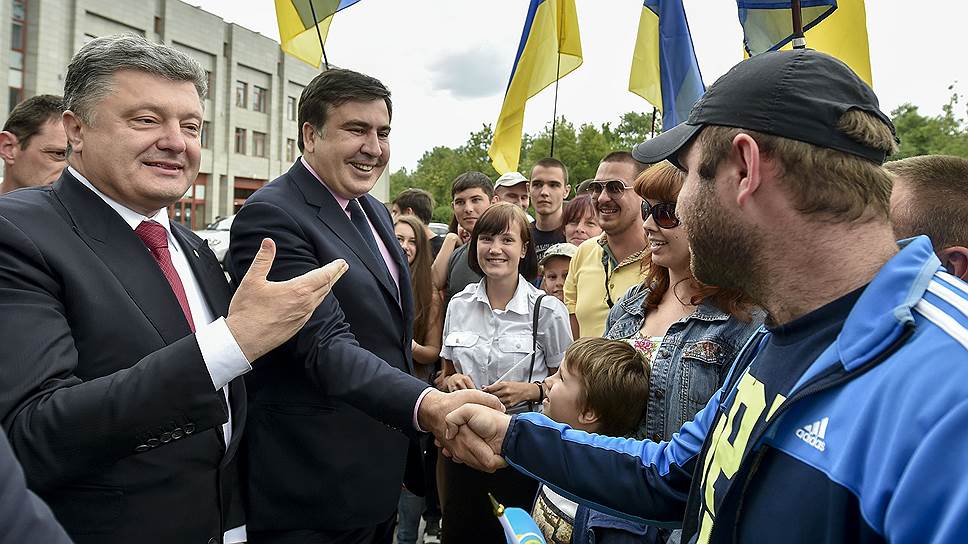 Михаил Саакашвили намерен спасти Украину от Новороссии
