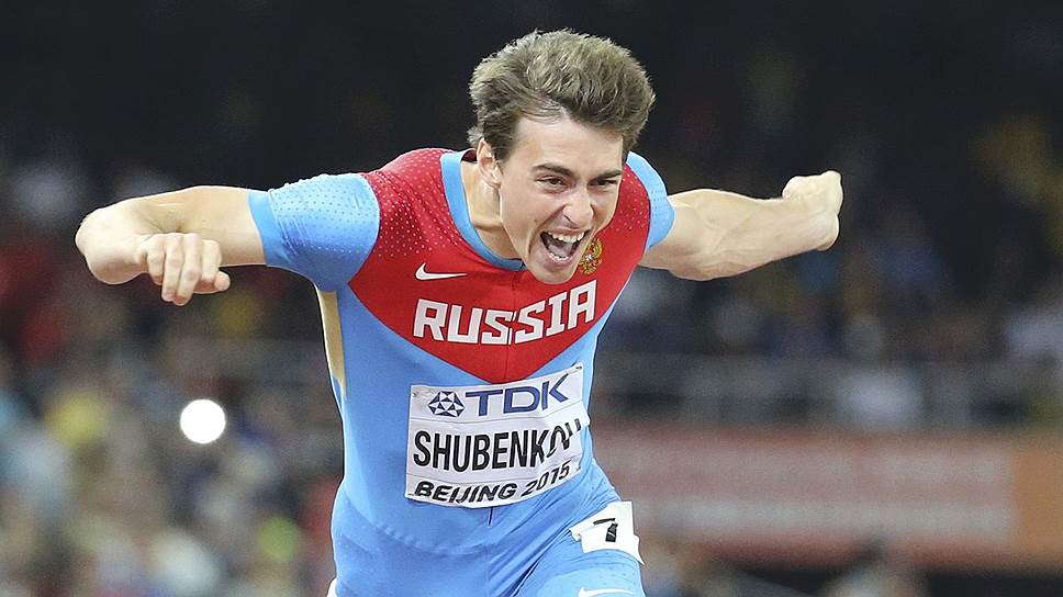Сергей Шубенков. Россия. Бег на 110 метров с барьерами