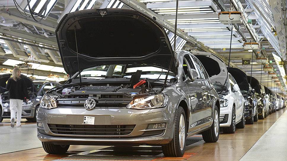 Volkswagen рухнул под газами