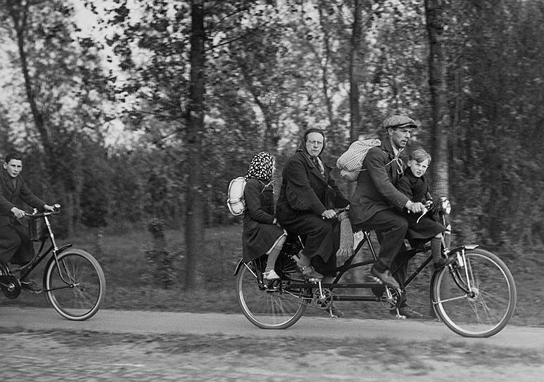 1940 год. Бельгийская семья направляется во Францию 