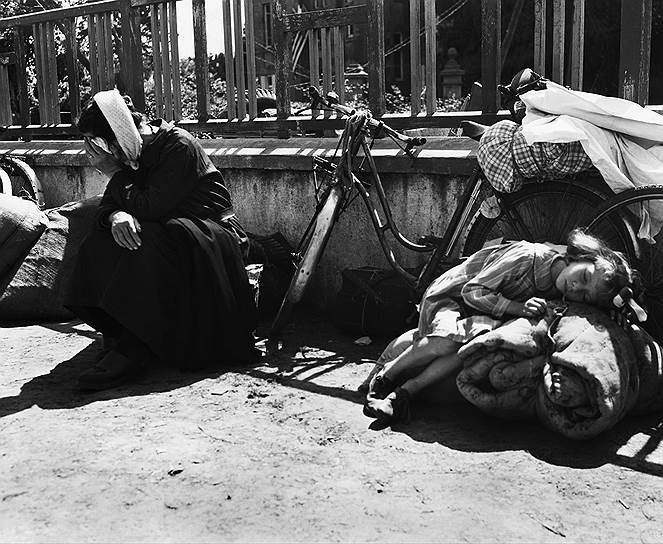 1944 год. Французские беженцы возвращаются в Сен-Пуа