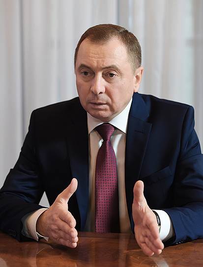 Министр иностранных дел Республики Беларусь Владимир Макей 