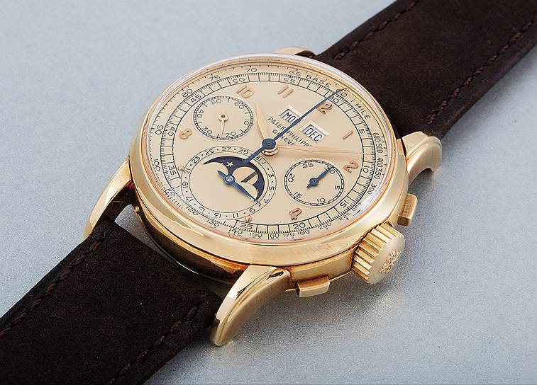 Patek Philippe ref. 2499, вечный календарь 1952 год. Одни из тех часов, которые  хорошо знают коллекционеры и появления которых ждали уже много лет. Проданы за €1,6 млн