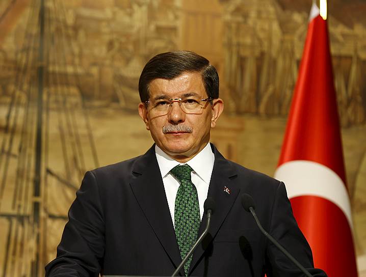 Премьер-министр Турции Ахмет Давитоглу 