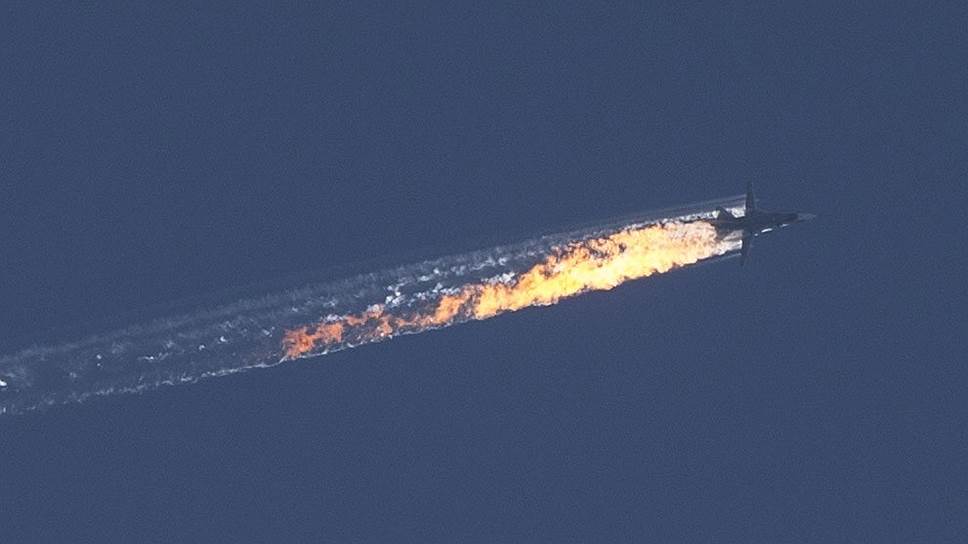 На сирийско-турецкой границе сбит российский Су-24