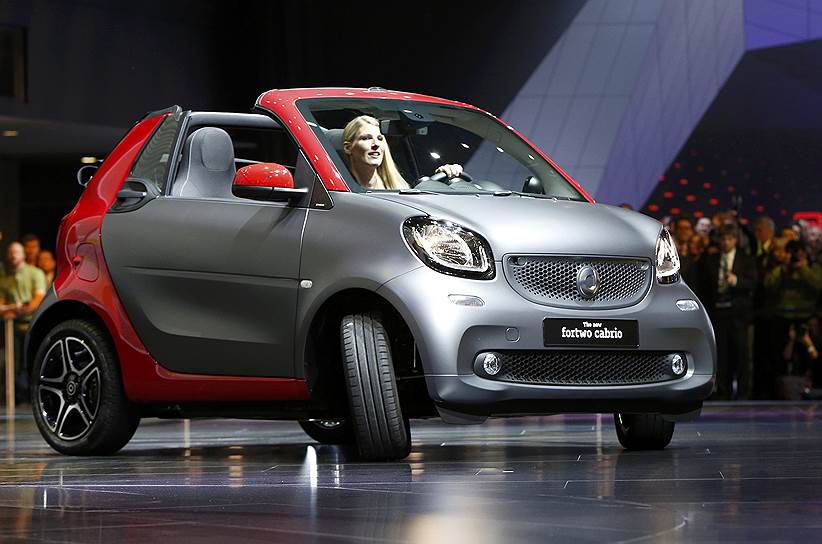 Свежий Smart fortwo без крыши