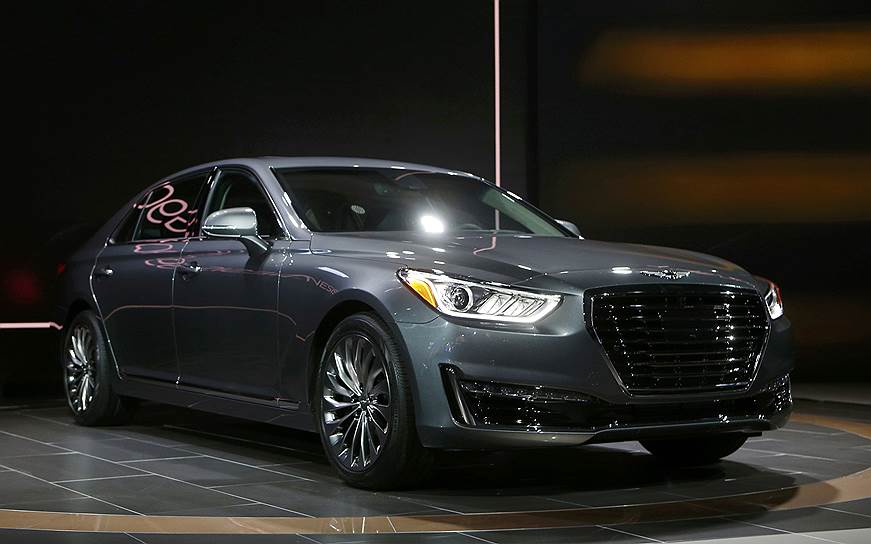 Новая модель свежего игрока в классе бизнес-седанов Hyundai Genesis G90  