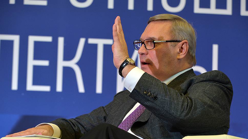 Председатель Партии народной свободы (ПАРНАС) Михаил Касьянов 