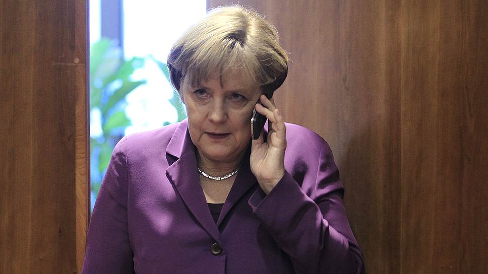 Ангела Меркель призвала Владимира Путина «оказать влияние на сепаратистов»