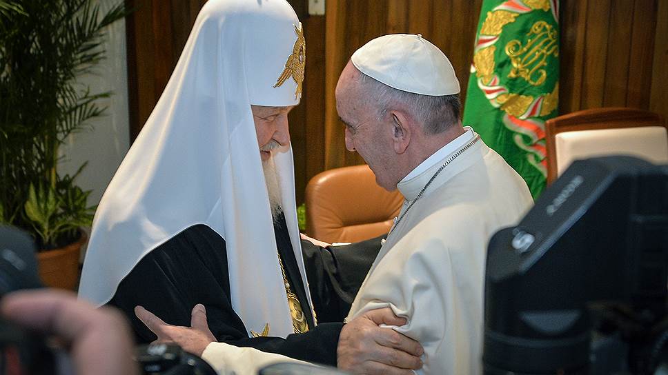 Как папа римский встретился с патриархом Кириллом на Кубе