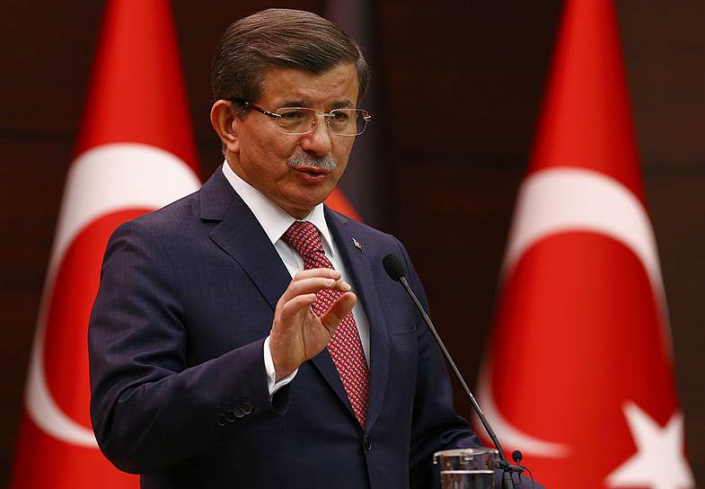 Премьер Турции Ахмет Давутоглу 