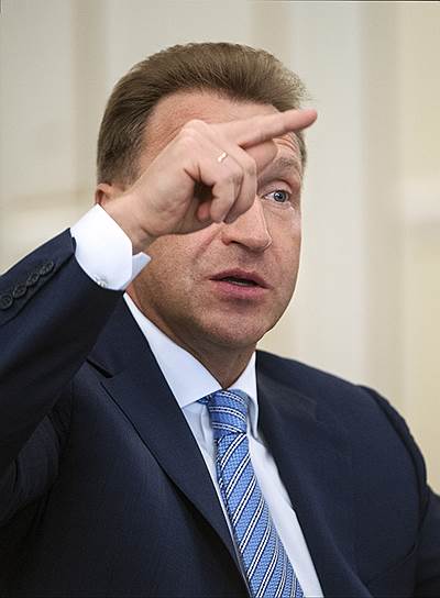 Первый заместитель председталя правительства России Игорь Шувалов 