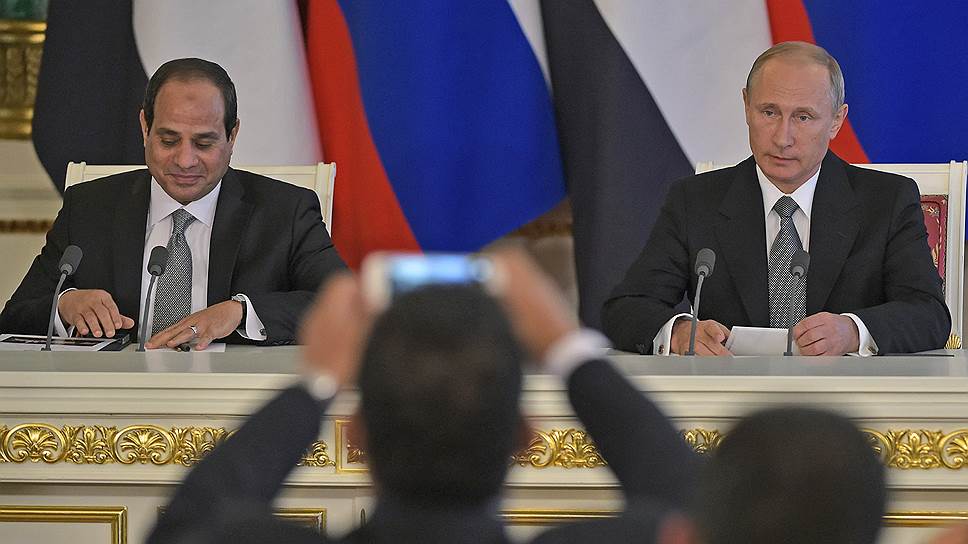 Президенты России и Египта обсудили условия возобновления авиасообщения