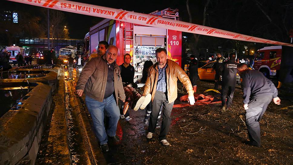 В результате взрыва в центре Анкары погибли 37 человек