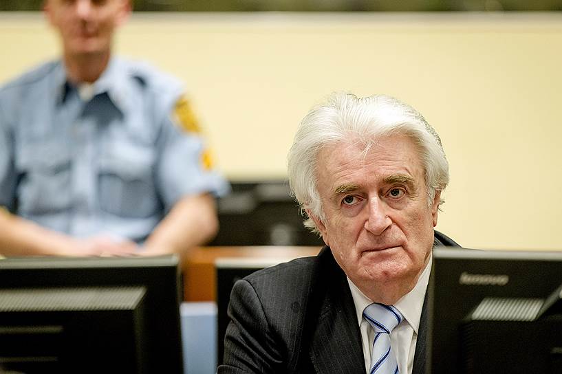 24 марта 2016 года Международный трибунал по бывшей Югославии вынес приговор бывшему лидеру боснийских сербов. Он был признан виновным по 10 пунктам обвинения из 11, включая геноцид, и приговорен к 40 годам тюрьмы