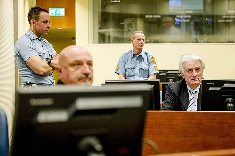 24 марта. Международный трибунал приговорил бывшего лидера боснийских сербов Радована Караджича к 40 годам тюрьмы