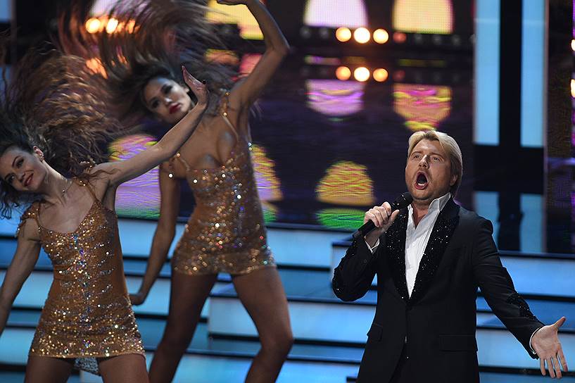 Певец Николай Басков на сцене финала национального конкурса &quot;Мисс Россия 2016&quot;
