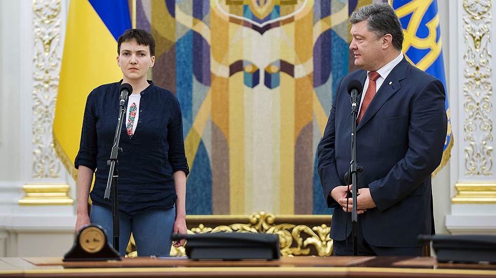 Как украинку Савченко обменяли на россиян Александрова и Ерофеева