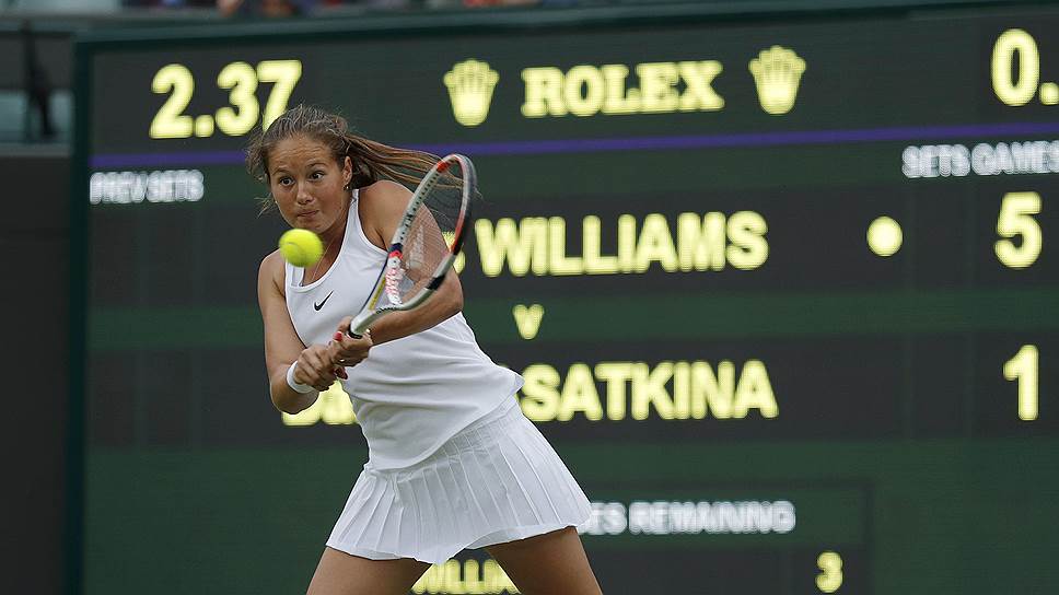 Дарья Касаткина проиграла Винус Уильямс в 1/16 финала Wimbledon