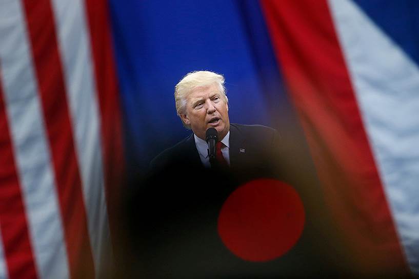 Кандидат в президенты США от Республиканской партии Дональд Трамп