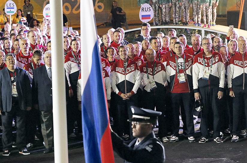 После подъема флага российская сборная уже не может не участвовать в Олимпиаде 