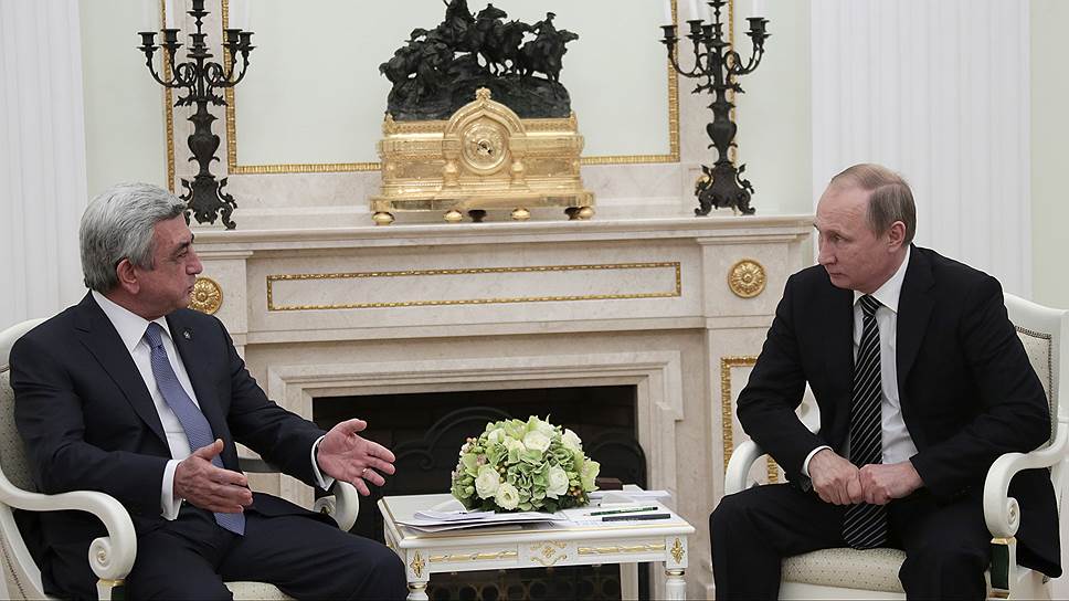 Как Владимир Путин с Сержем Саргсяном обсудили урегулирование конфликта в Нагорном Карабахе