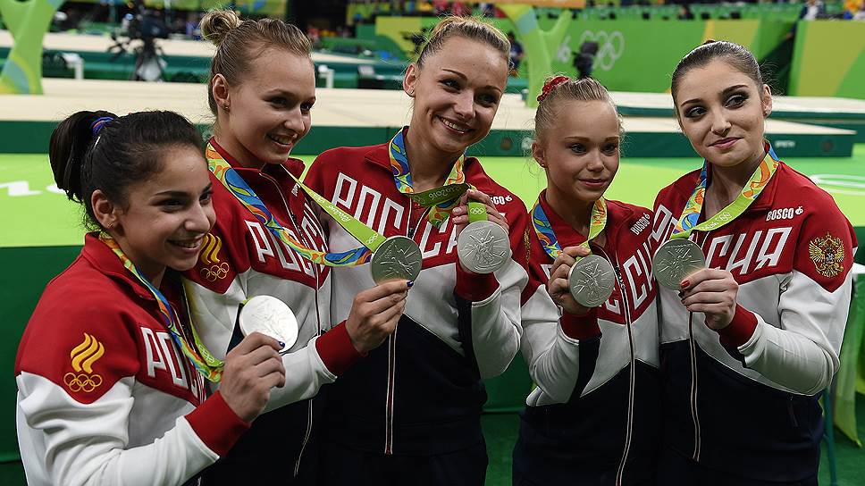 Российские гимнастки выступили по-мужски