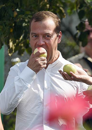 Премьер-министр России Дмитрий Медведев