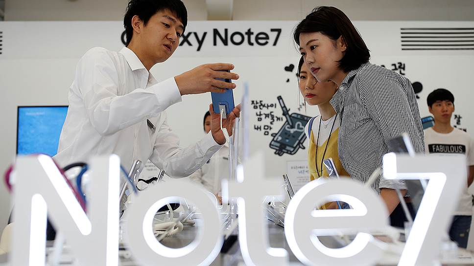 Почему Samsung прекратил продажи моделей Galaxy Note 7