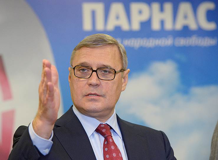 Председатель ПАРНАС Михаил Касьянов 