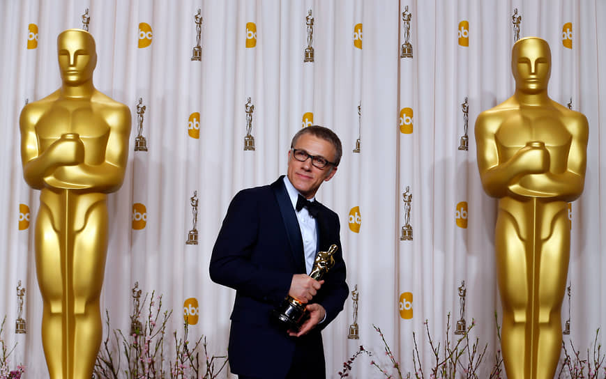 Кристоф Вальц на 85-й церемонии вручения премии «Оскар»