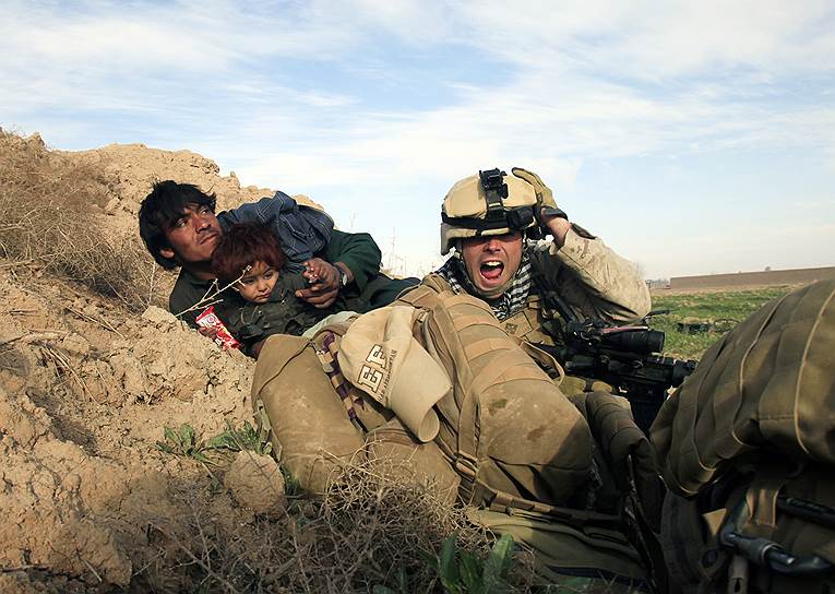 В феврале 2010 года на юге Афганистана в провинции Гильменд началась военная операция «Моштарак», основное участие в ней принимали американские, британские и афганские военные. В результате операции талибы были выбиты из Марджа — главного города боевиков