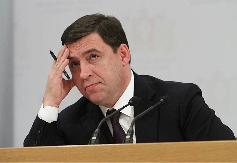 Губернатор Свердловской области Евгений Куйвашев 