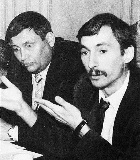 Михаил Лиходей (слева) и Сергей Трахиров