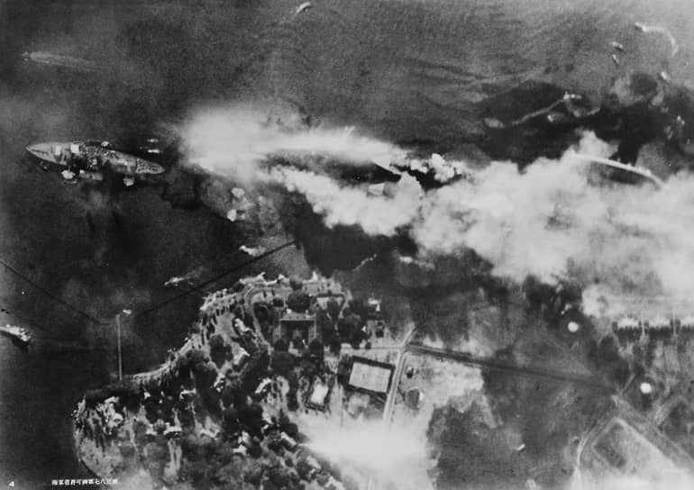 Перл-Харбор в фотографиях: как Япония атаковала США
