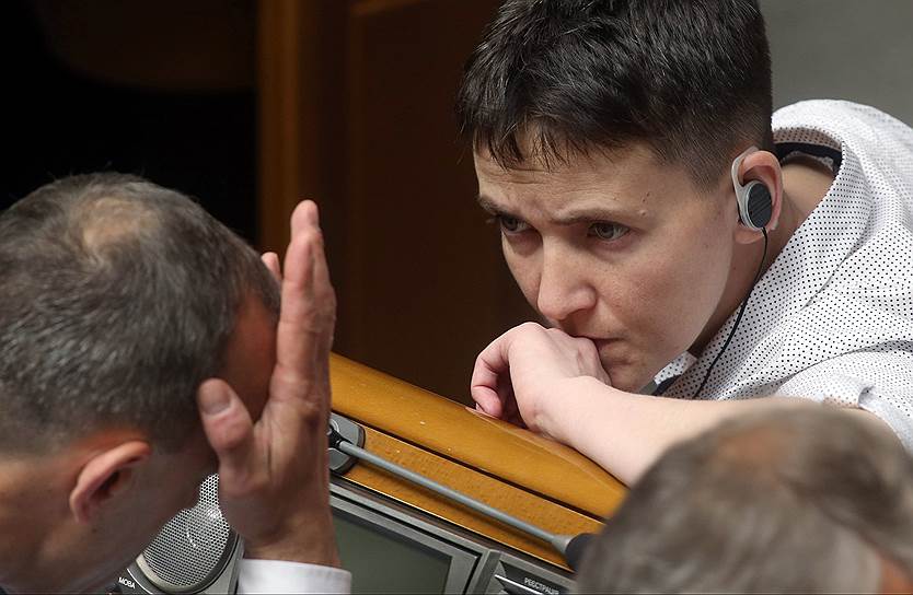 Украинский политик Надежда Савченко