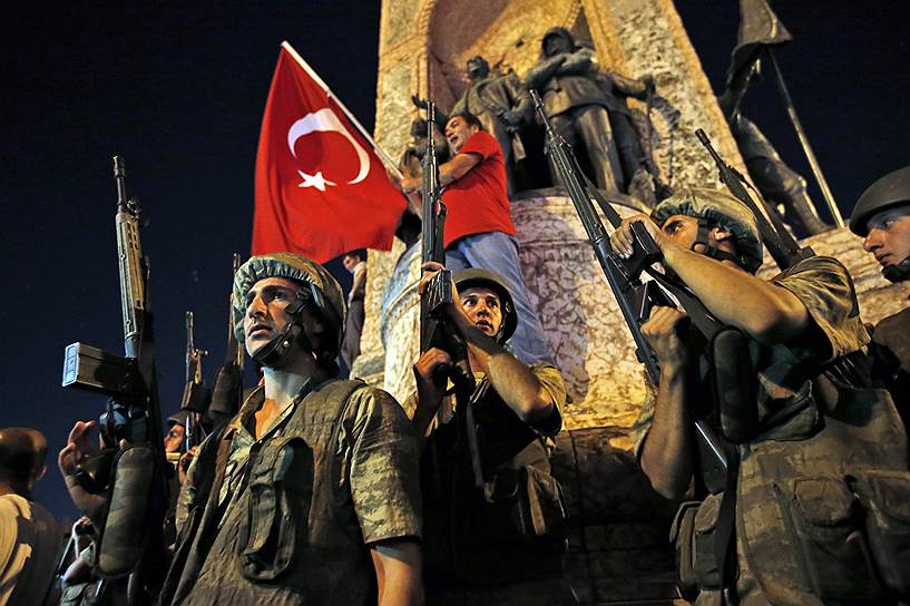 16 июля. Попытка военного переворота в Турции