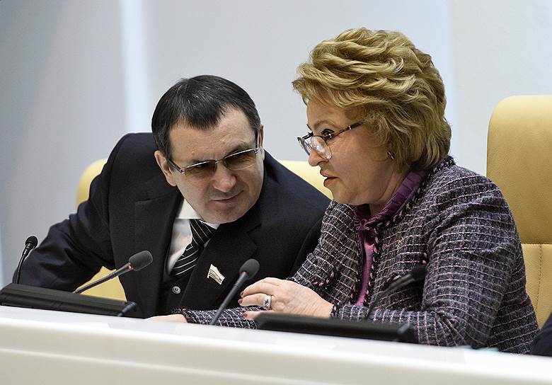 Председатель Совета федерации России Валентина Матвиенко