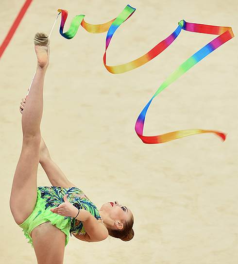 Российская гимнастка Юлия Бравикова