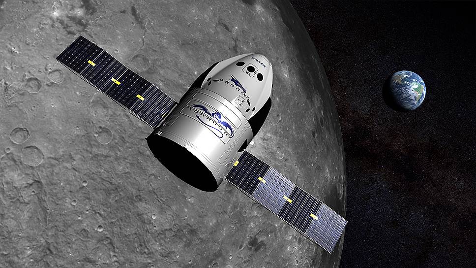 SpaceX прокатит двух человек вокруг Луны