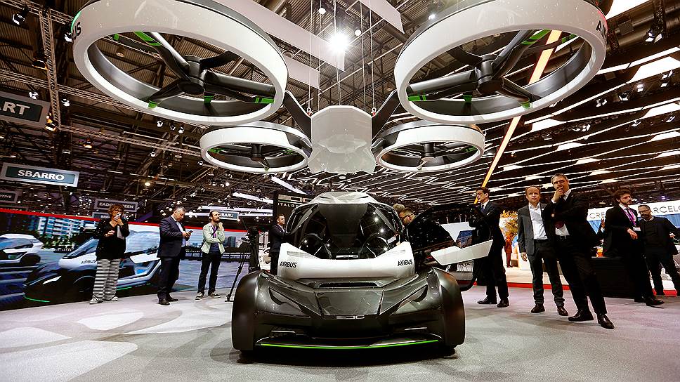 Летающие автомобили становятся концептуальной реальностью