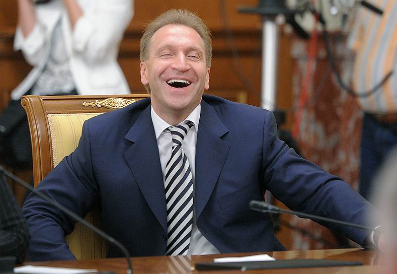 Первый зампред правительства России Игорь Шувалов, 2012