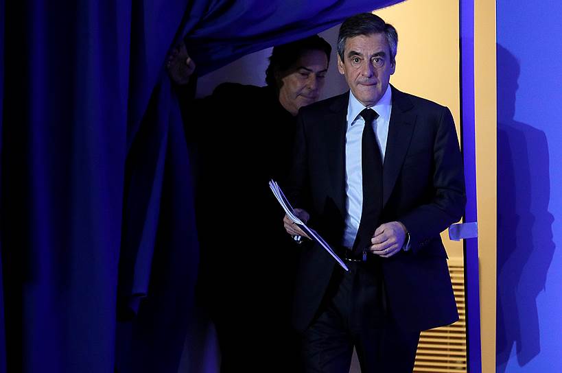 Кандидат в президенты Франции Франсуа Фийон