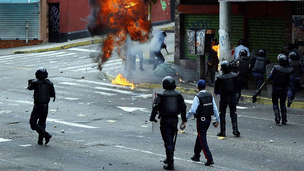 Как проходят крупные акции протеста в Венесуэле